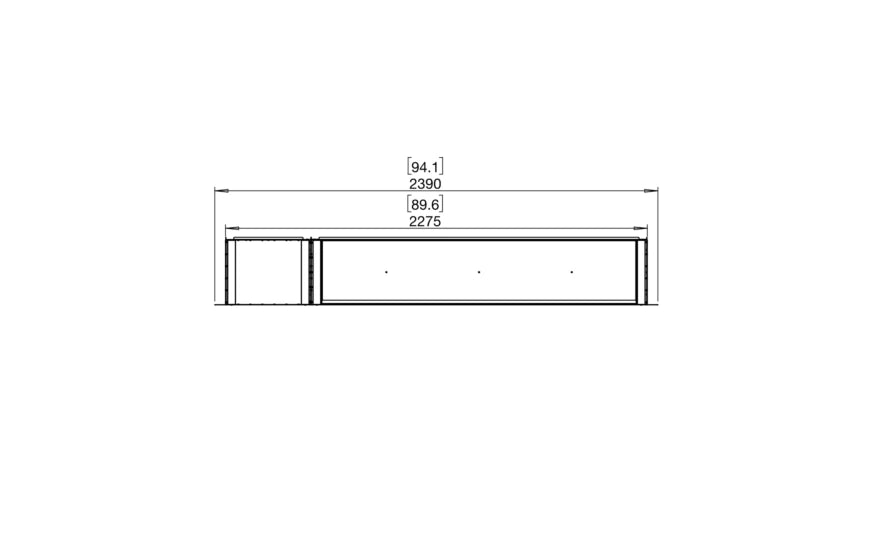 EcoSmart Fire Flex 86SS.BXL Single Sided Fireplace Insert