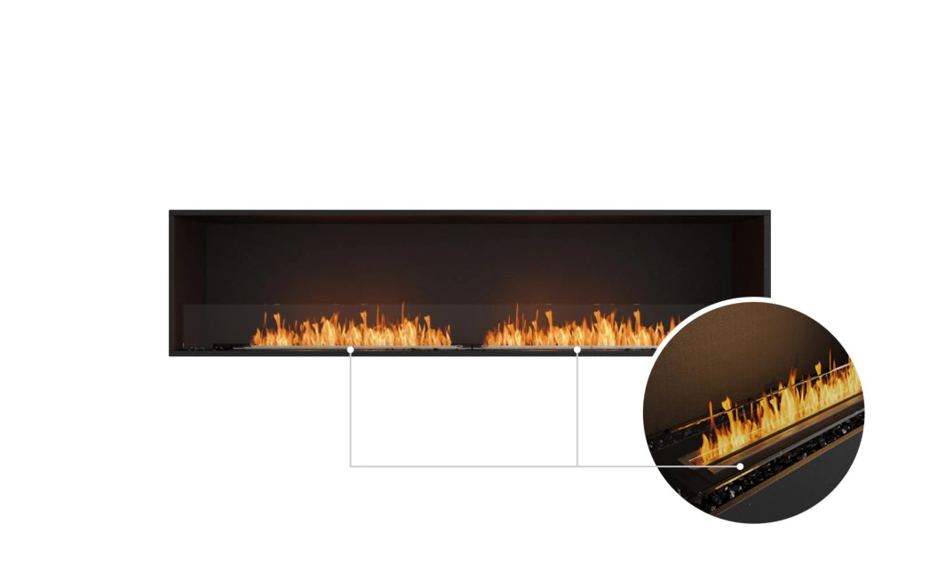 Flex 86SS Single Sided Fireplace Insert