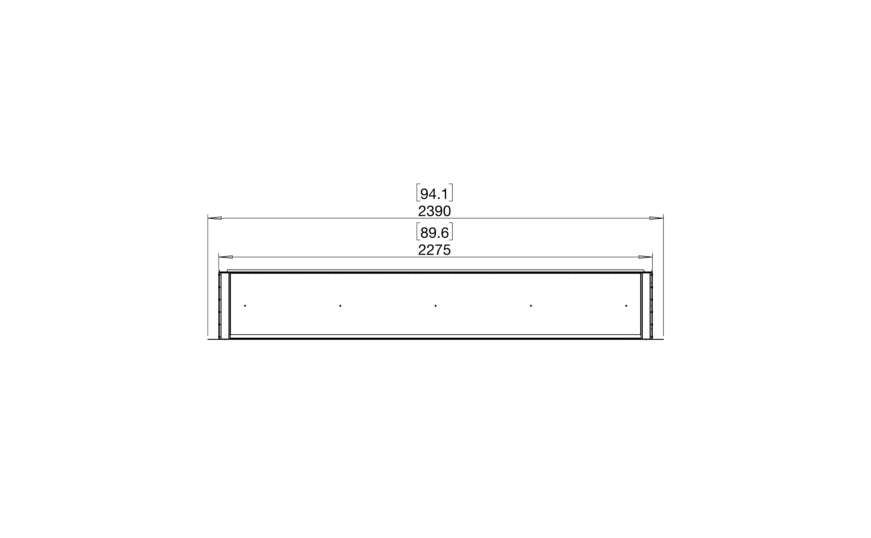 EcoSmart Fire Flex 86SS Single Sided Fireplace Insert