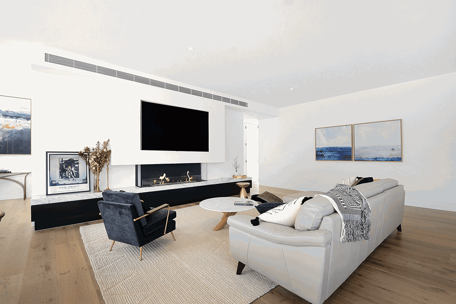 EcoSmart Fire Flex 68BY Bay Fireplace Insert