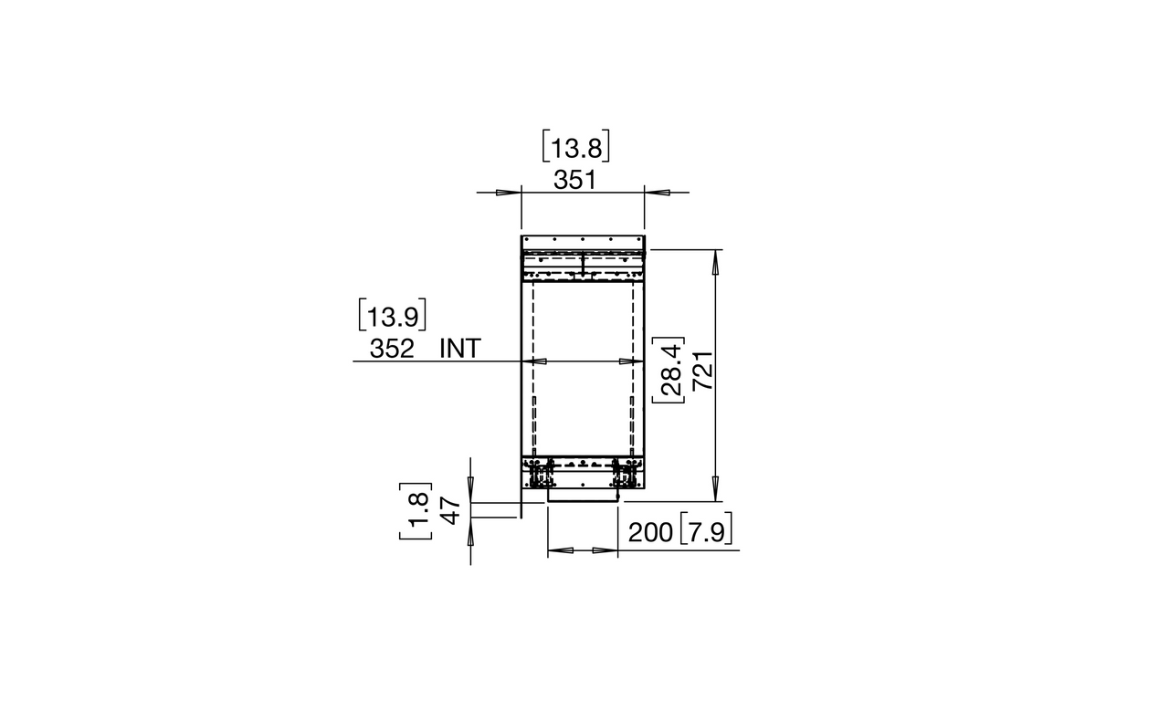 Flex 158PN Peninsula Fireplace Insert