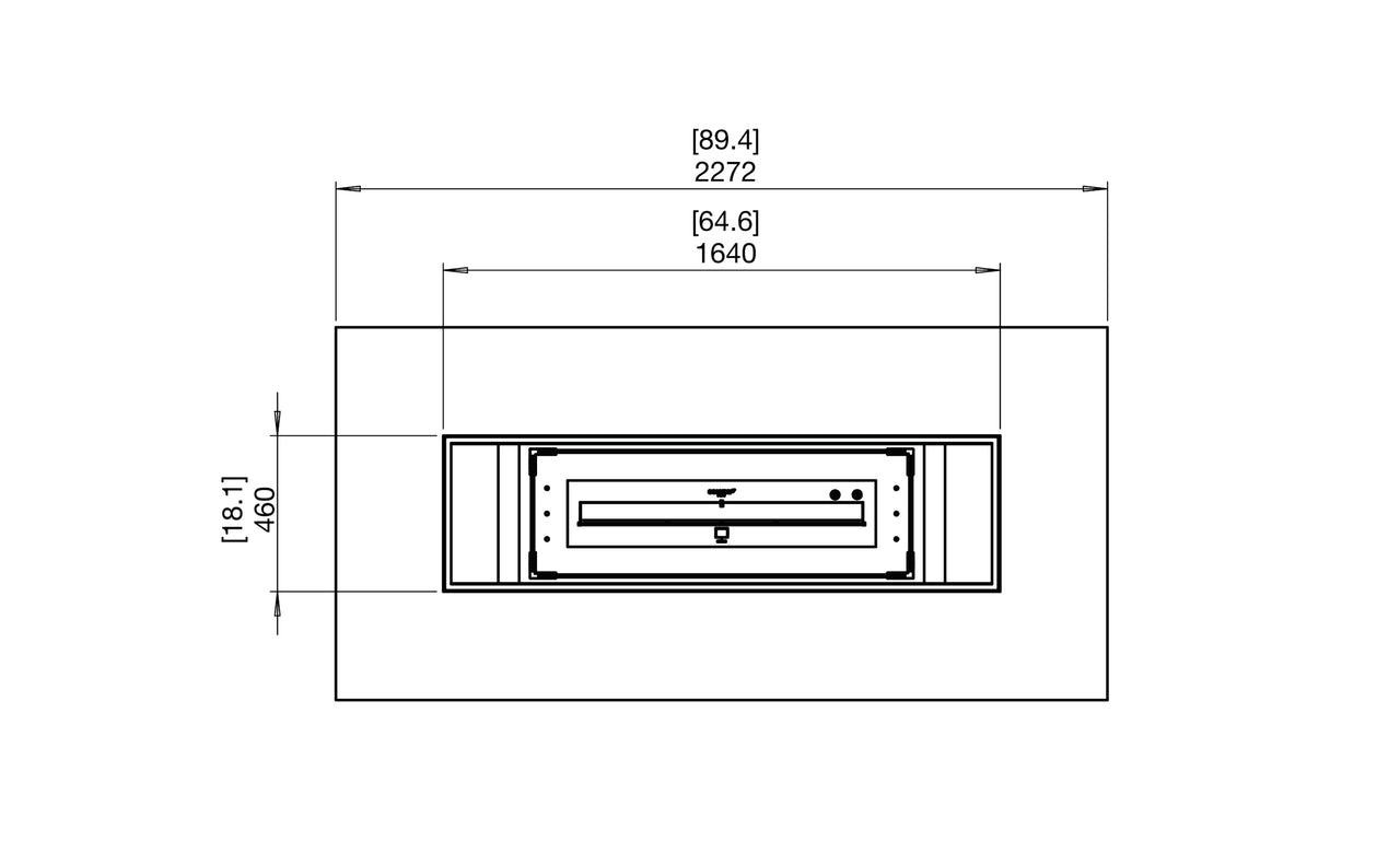 Gin 90 (Bar) Fire Pit Table