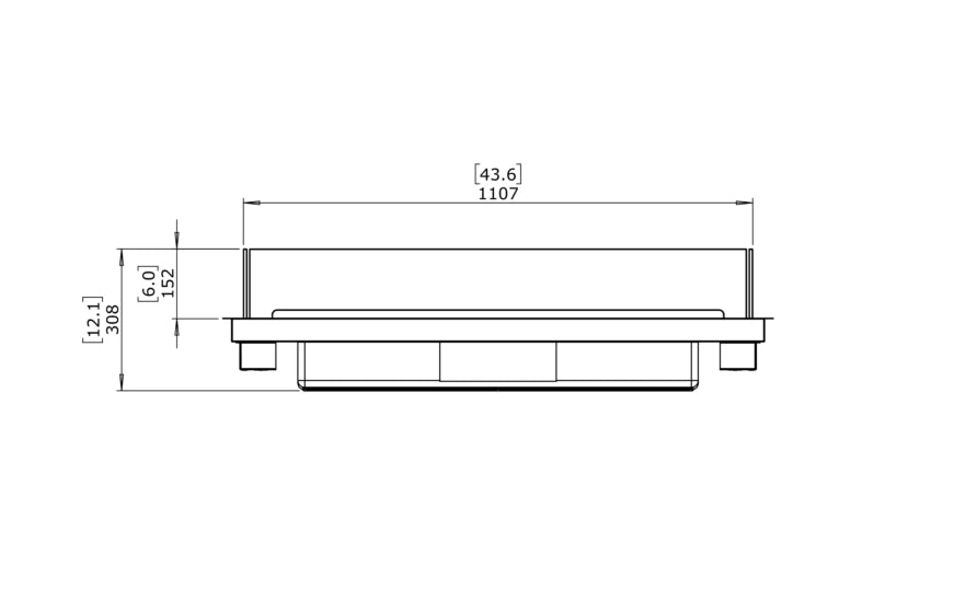 Linear 50 Fire Pit Kit