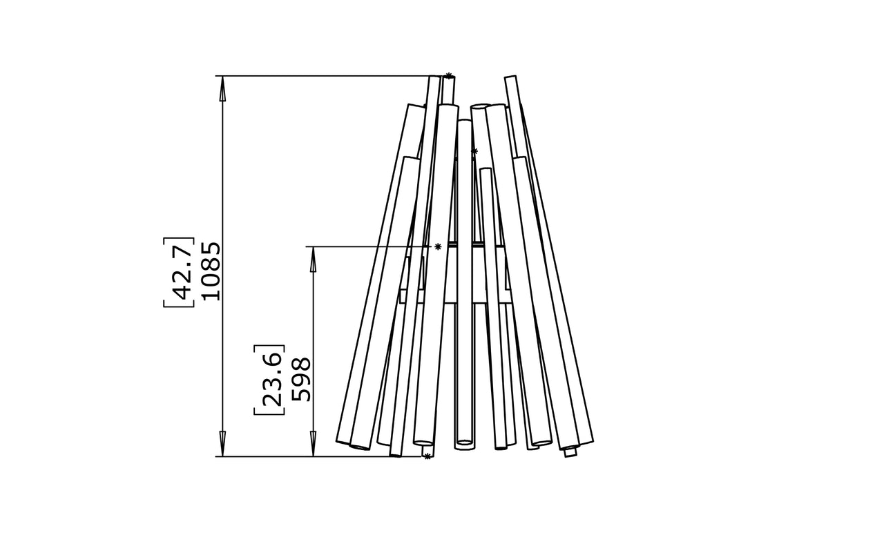 Stix 8 Portable Fire Pit