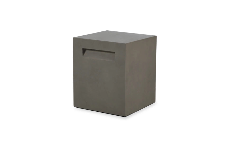 EcoSmart Fire Tank Stool - Concrete