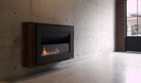 Thumbnail for Firebox 1100CV Black Curved Fireplace Insert