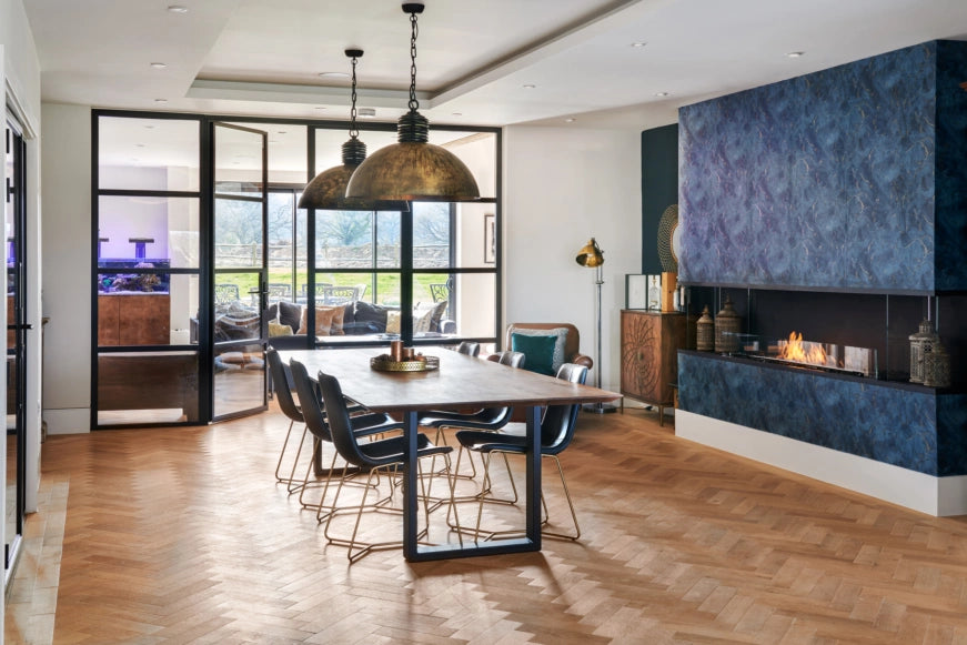 EcoSmart Fire Flex 140BY.BX2 Bay Fireplace Insert