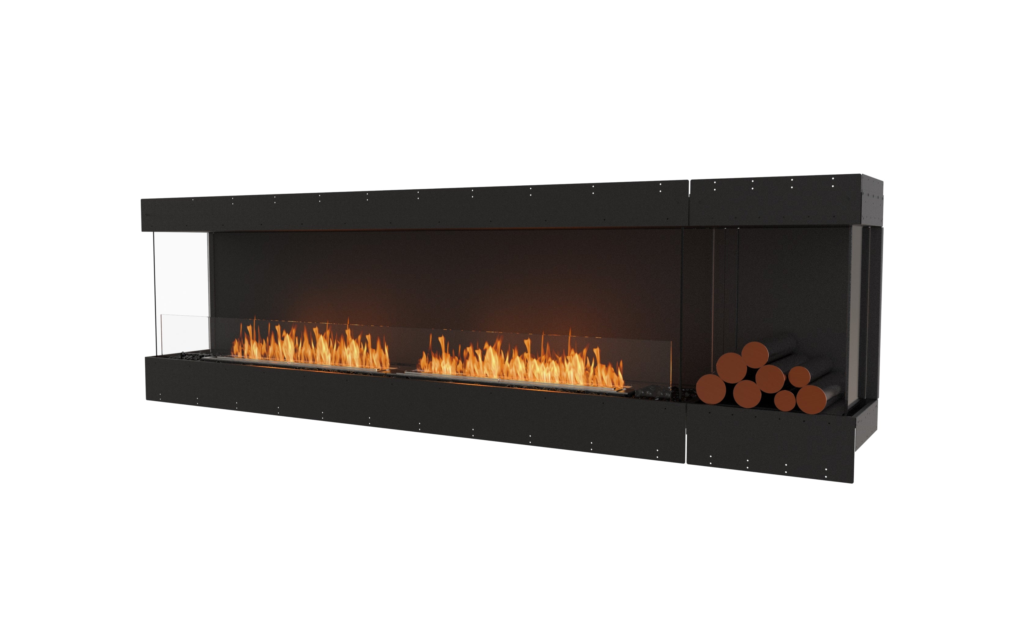 EcoSmart Fire Flex 104BY.BXR Bay Fireplace Insert