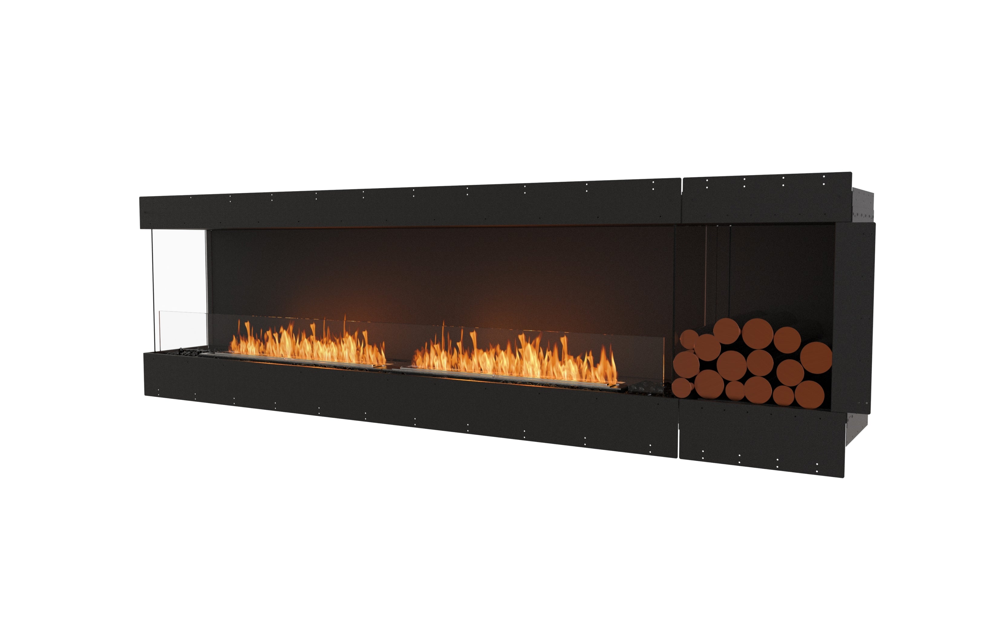 EcoSmart Fire Flex 104LC.BXL Left Corner Fireplace Insert