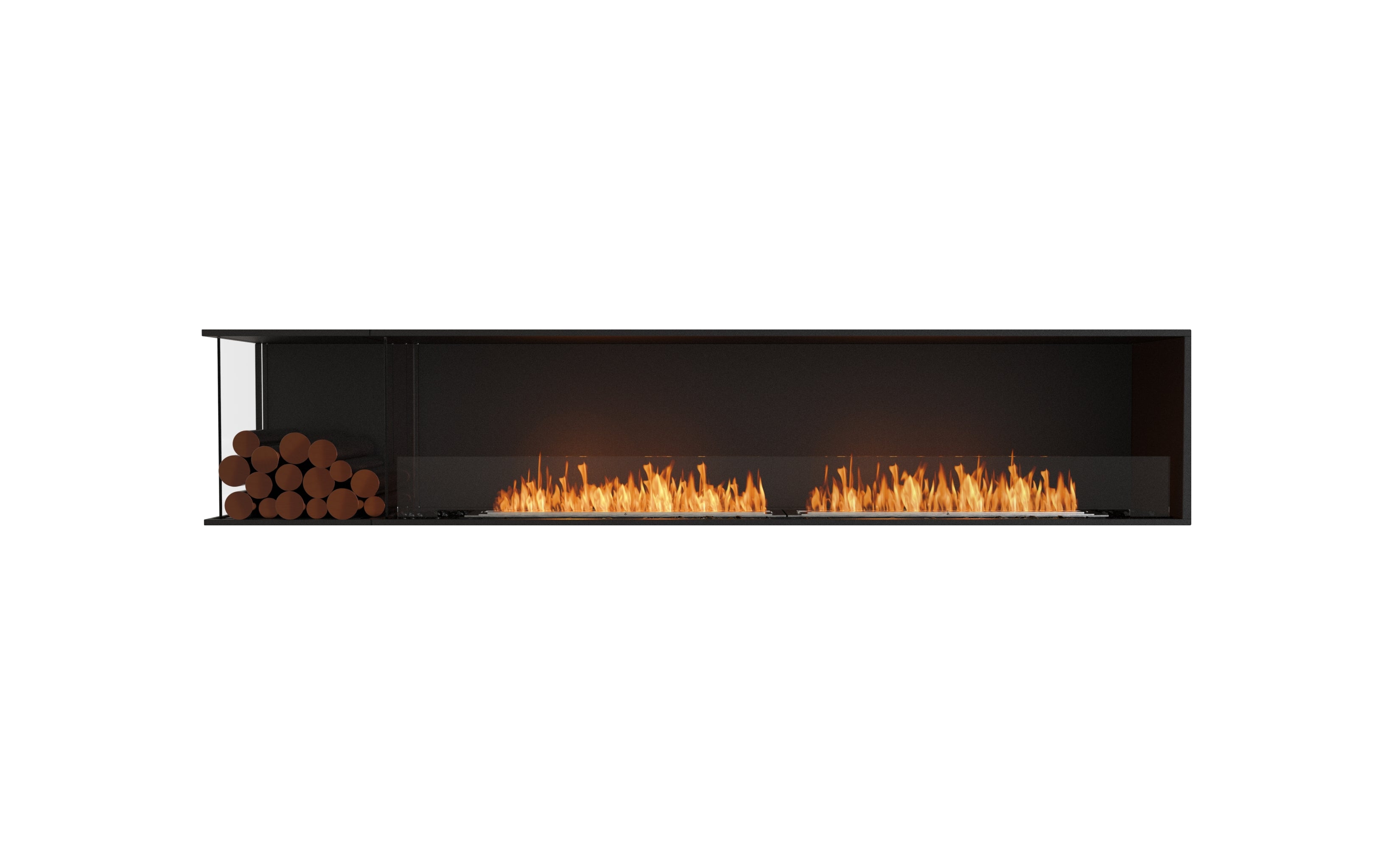 EcoSmart Fire Flex 104LC.BXL Left Corner Fireplace Insert