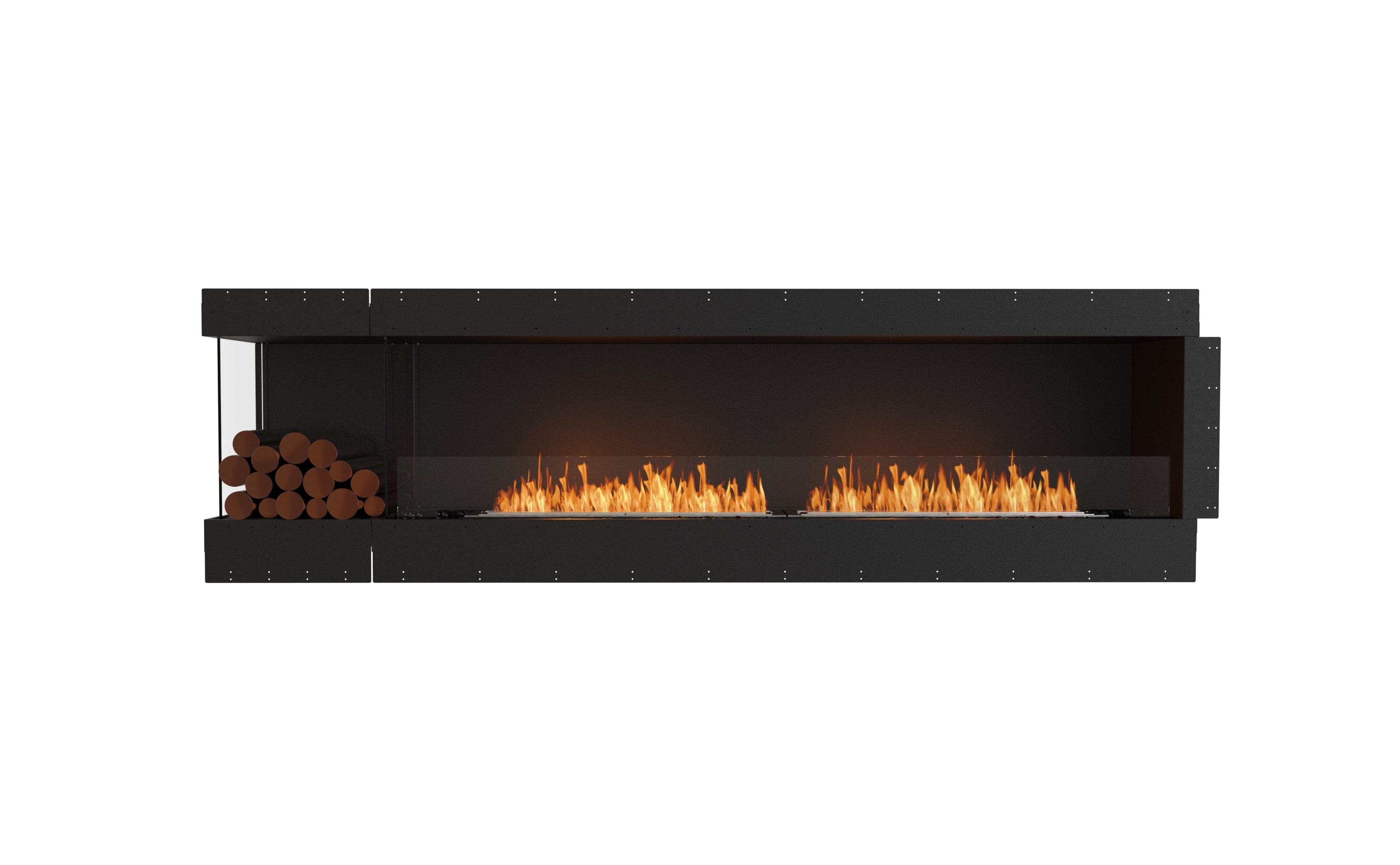 EcoSmart Fire Flex 104LC.BXL Left Corner Fireplace Insert