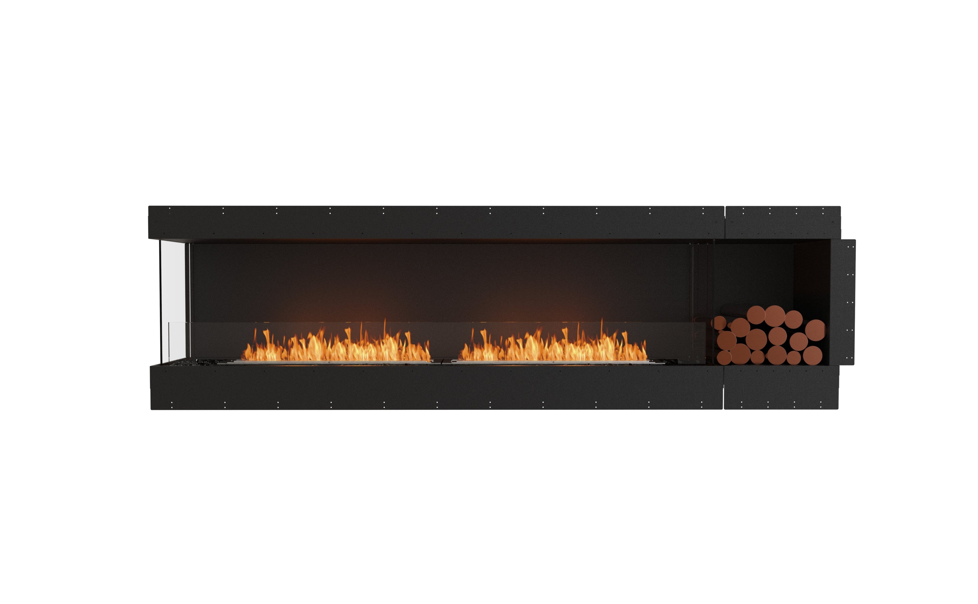 EcoSmart Fire Flex 104LC.BXR Left Corner Fireplace Insert