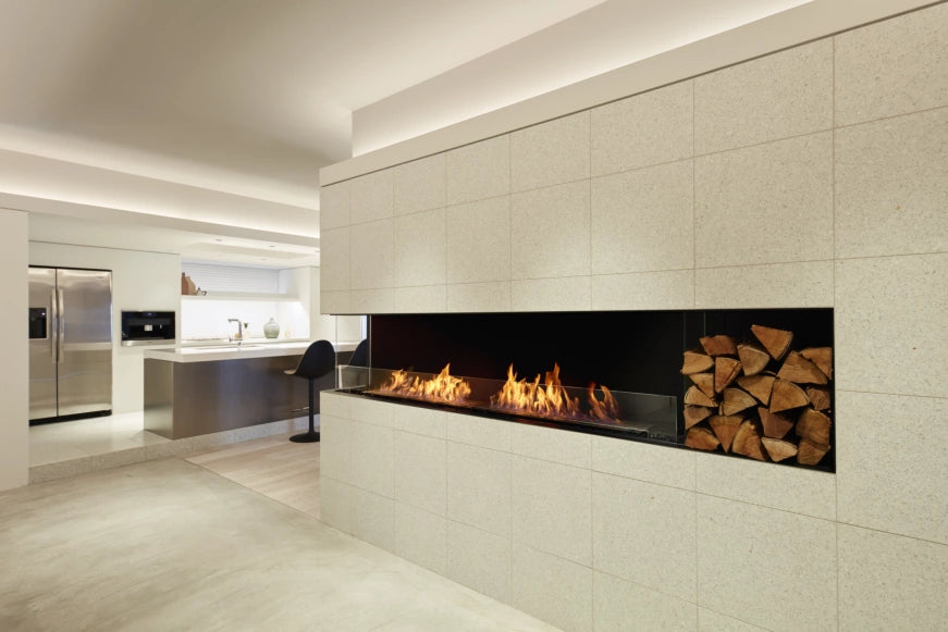 EcoSmart Fire Flex 18LC Left Corner Fireplace Insert