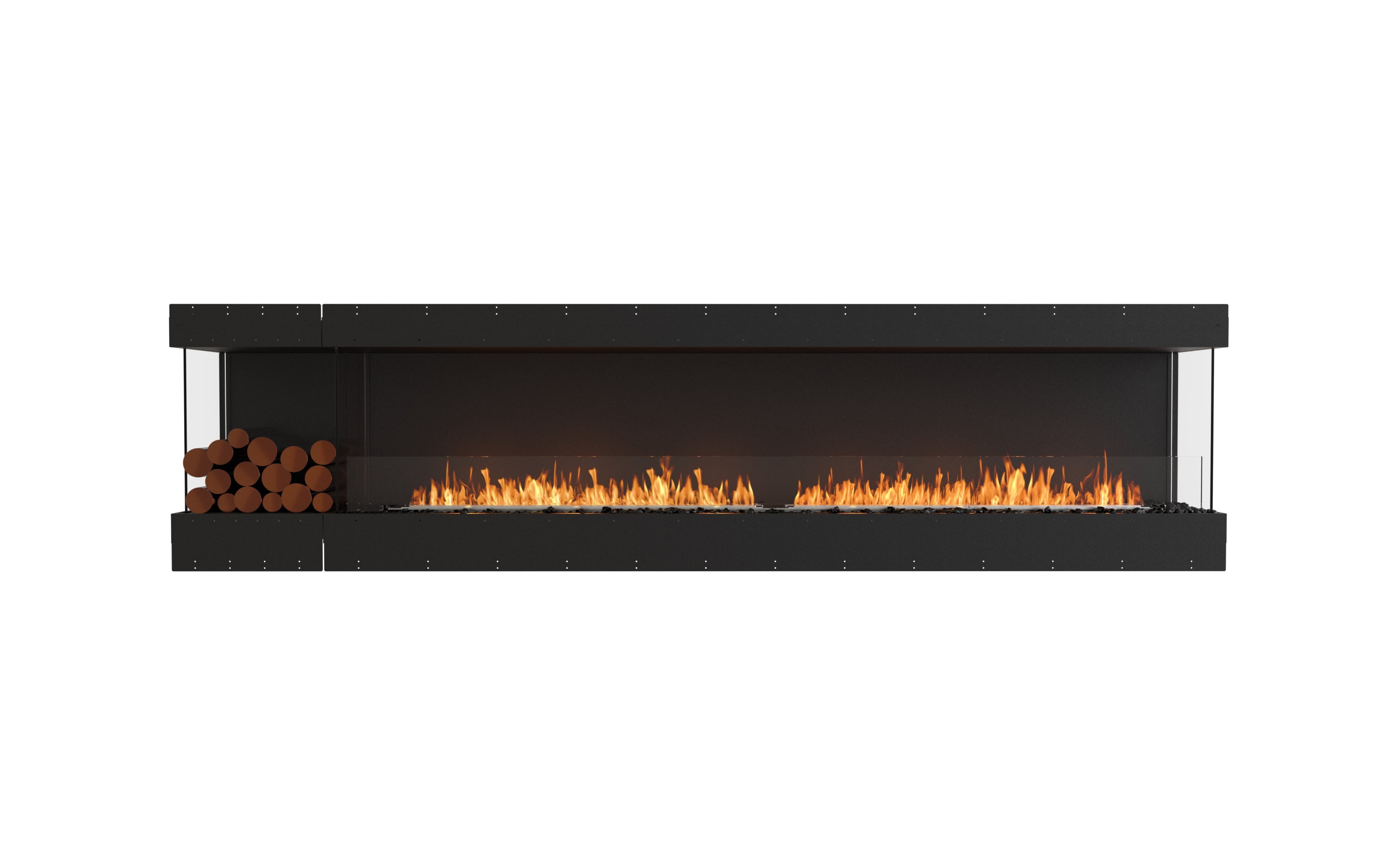 EcoSmart Fire Flex 122BY.BXL Bay Fireplace Insert