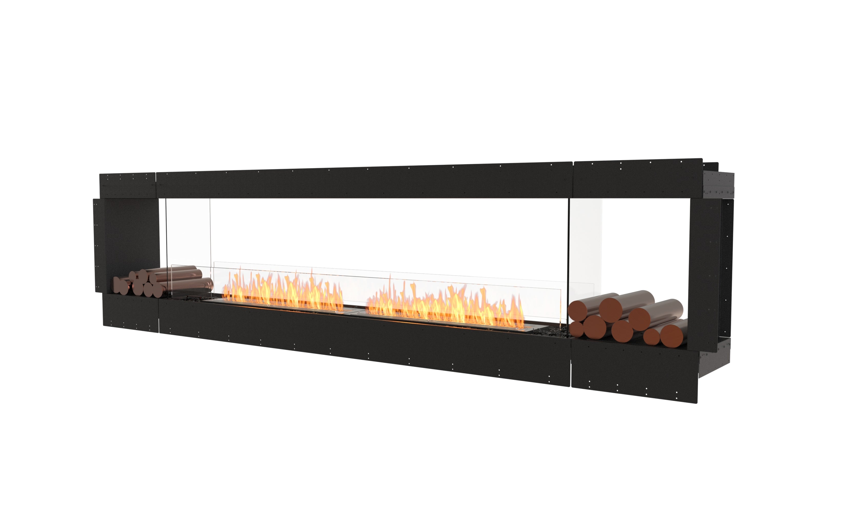 EcoSmart Fire Flex 122DB.BX2 Double Sided Fireplace Insert