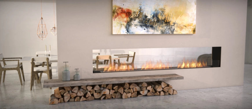 Flex 86DB.BX1 Double Sided Fireplace Insert