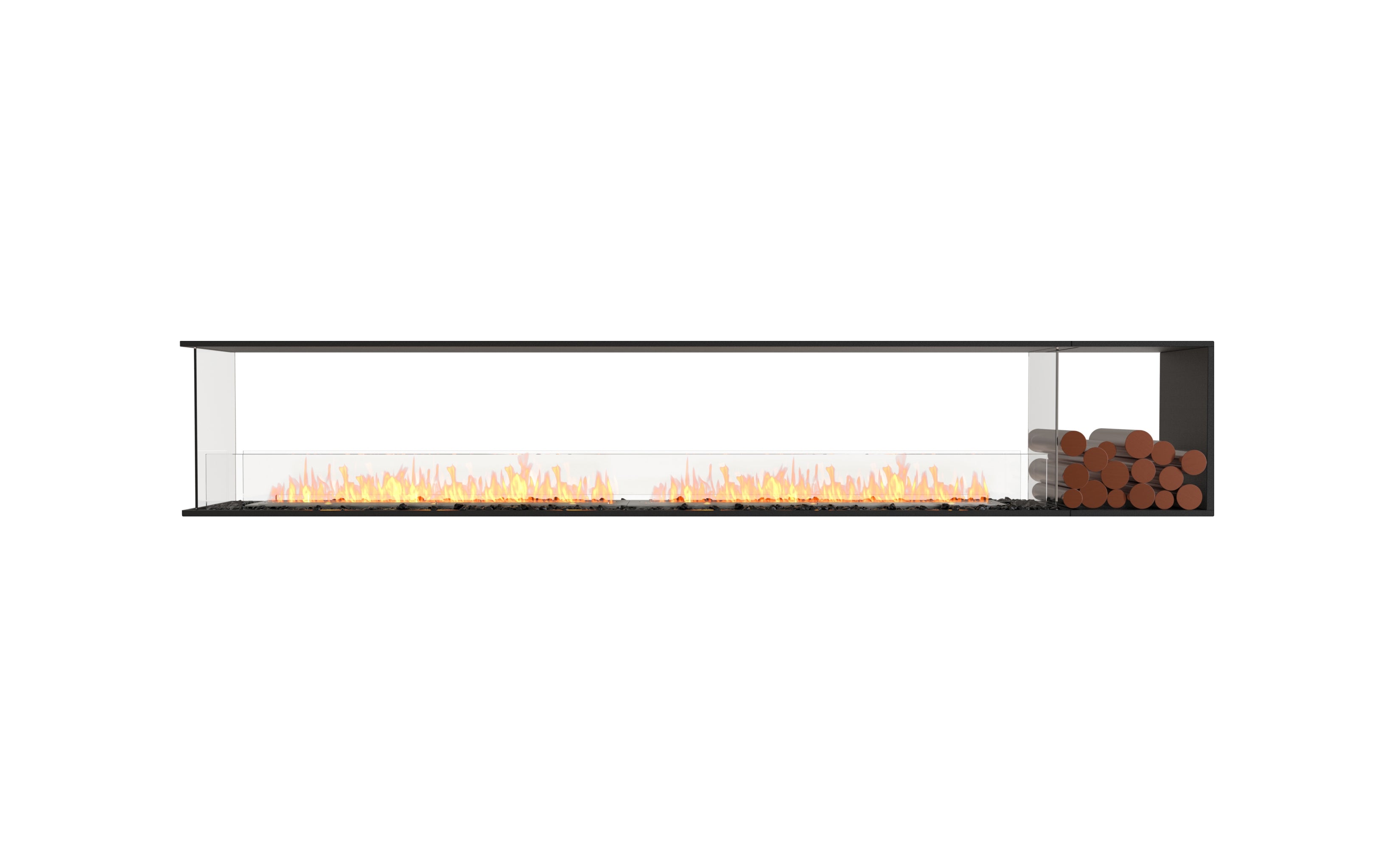 EcoSmart Fire Flex 122PN.BXR Peninsula Fireplace Insert
