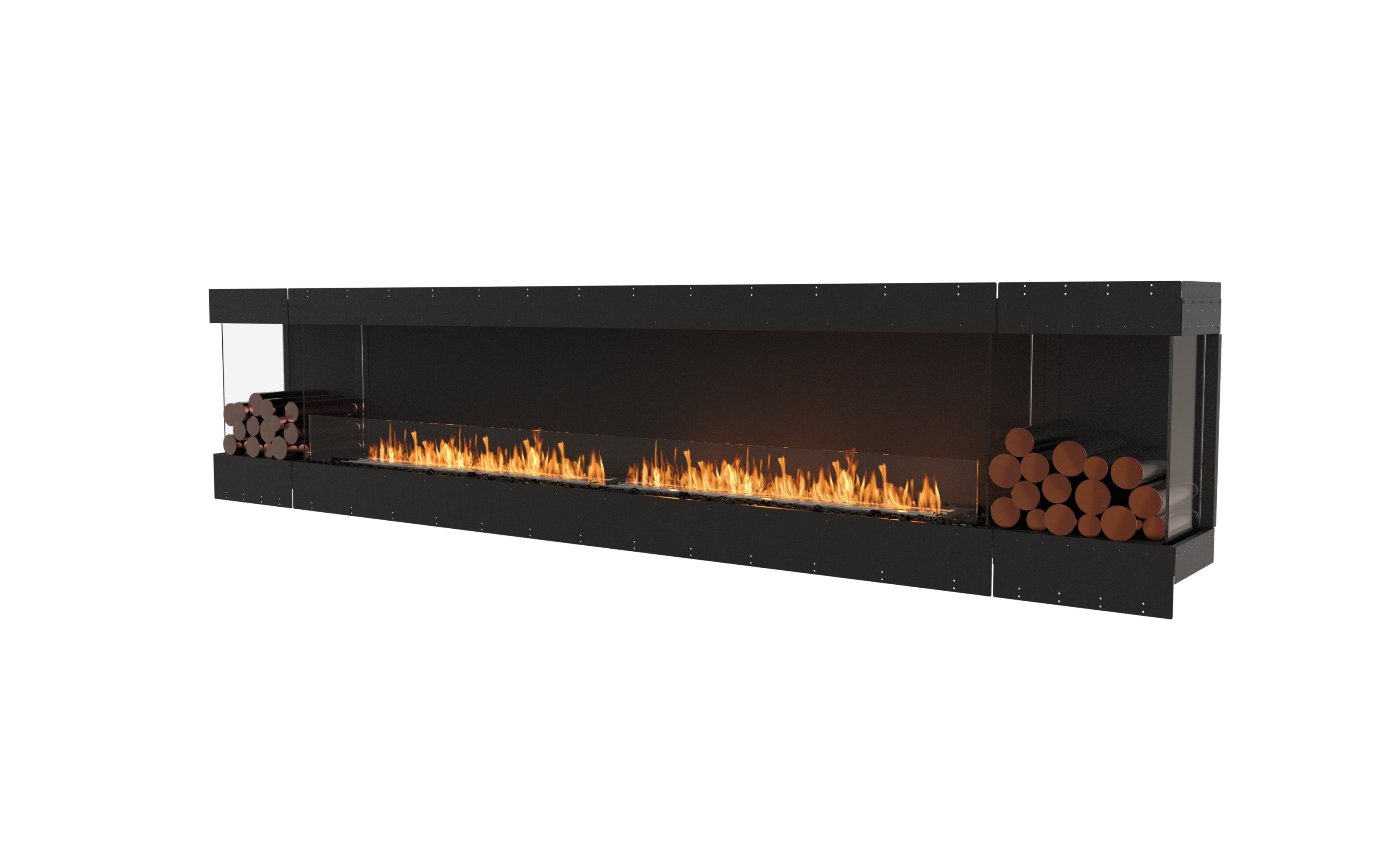 EcoSmart Fire Flex 140BY.BX2 Bay Fireplace Insert