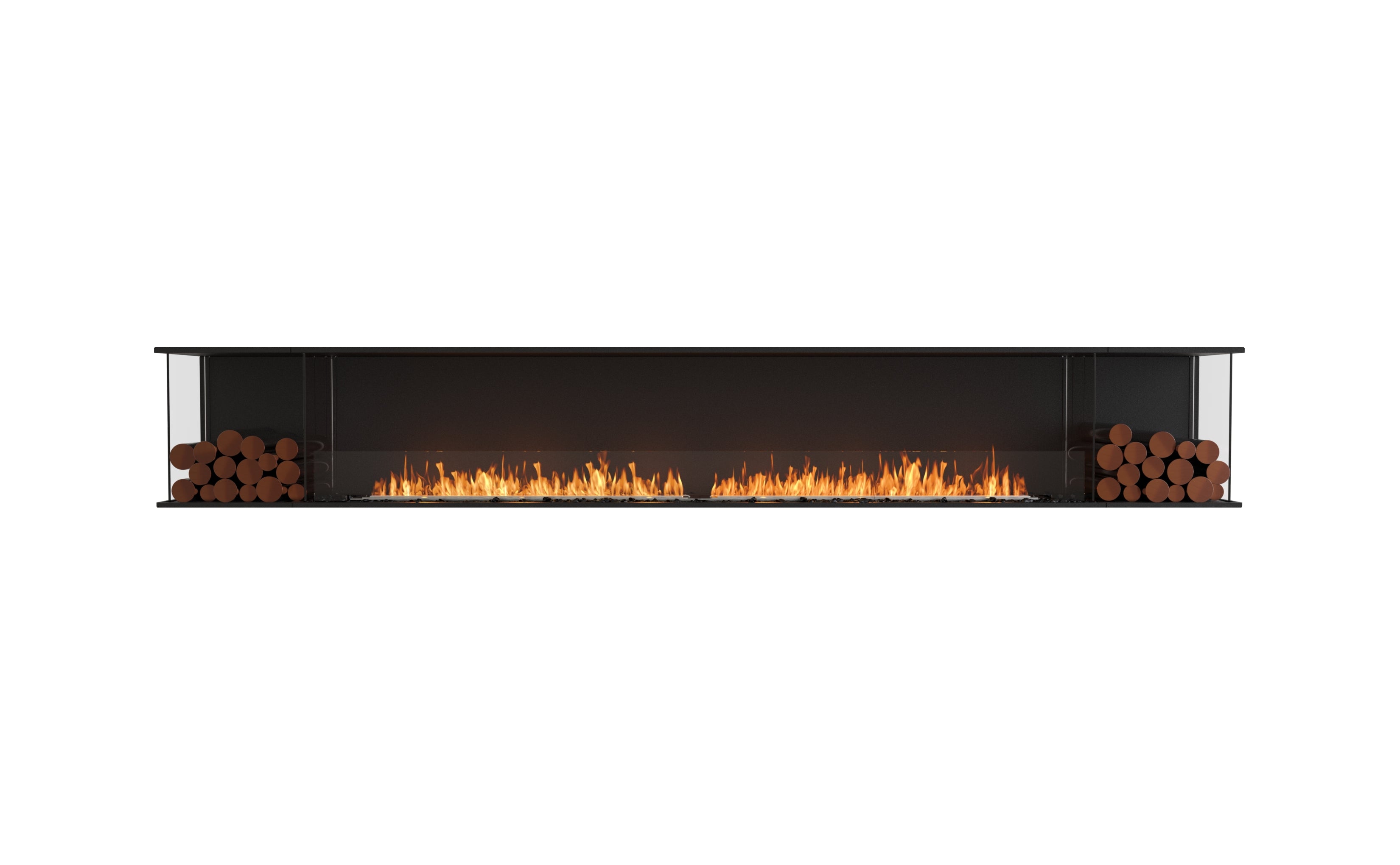 EcoSmart Fire Flex 140BY.BX2 Bay Fireplace Insert