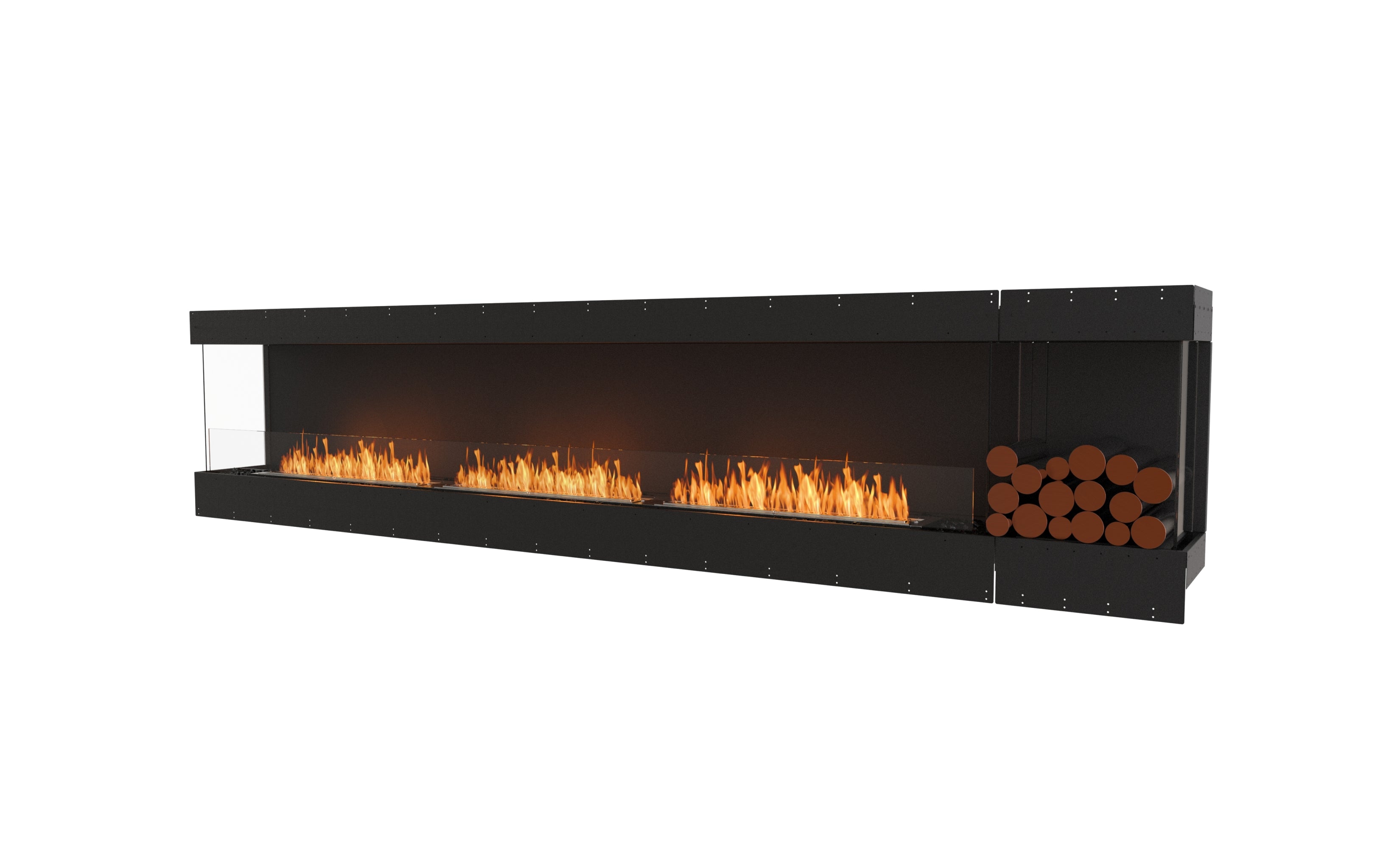 EcoSmart Fire Flex 140BY.BXR Bay Fireplace Insert