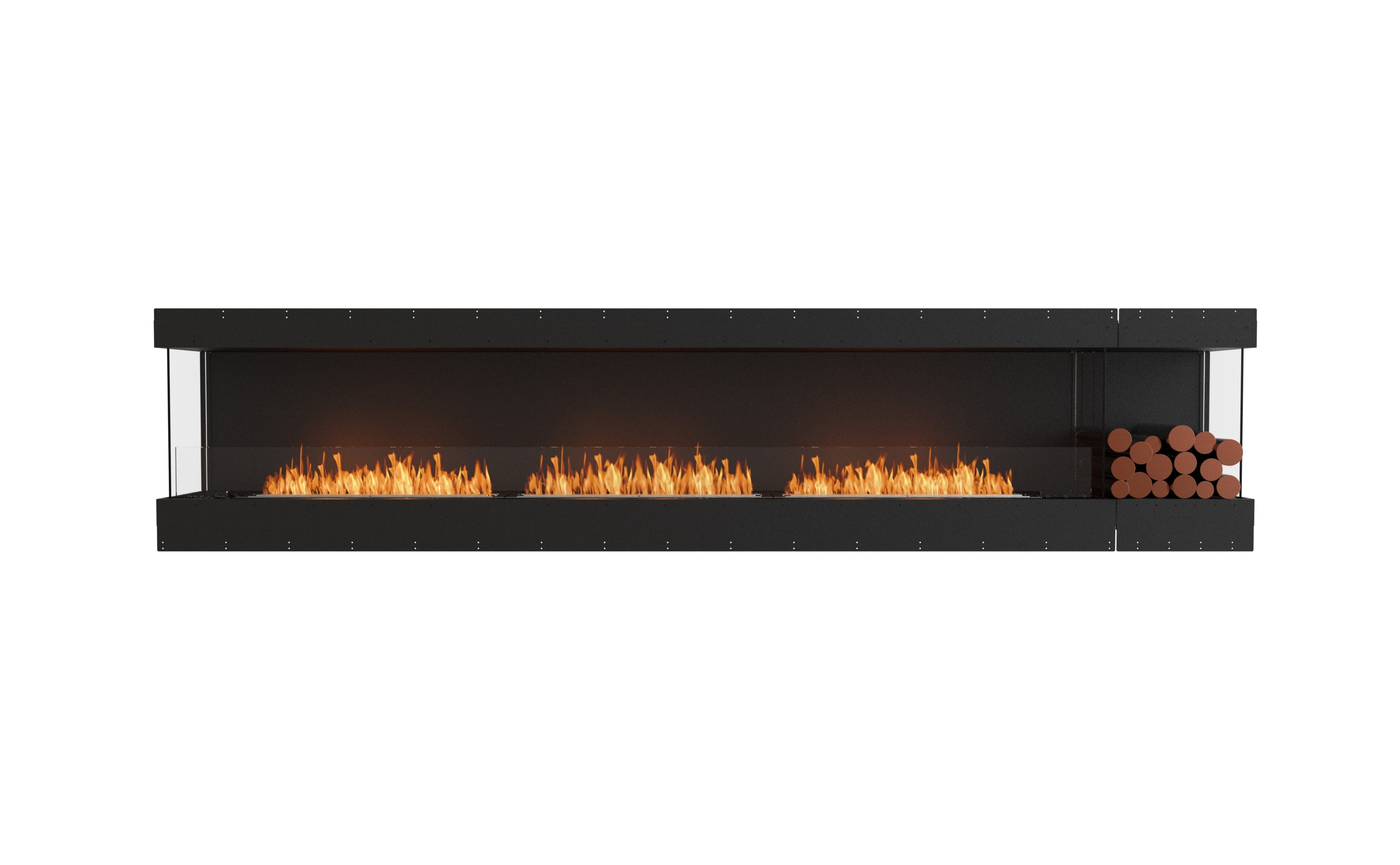 EcoSmart Fire Flex 140BY.BXR Bay Fireplace Insert