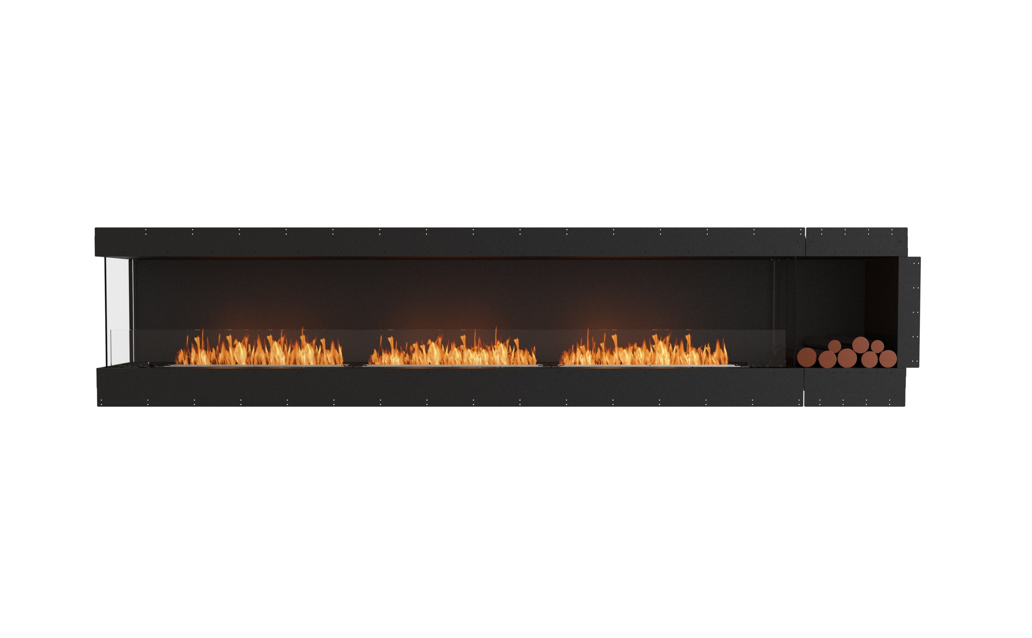 EcoSmart Fire Flex 140LC.BXR Left Corner Fireplace Insert