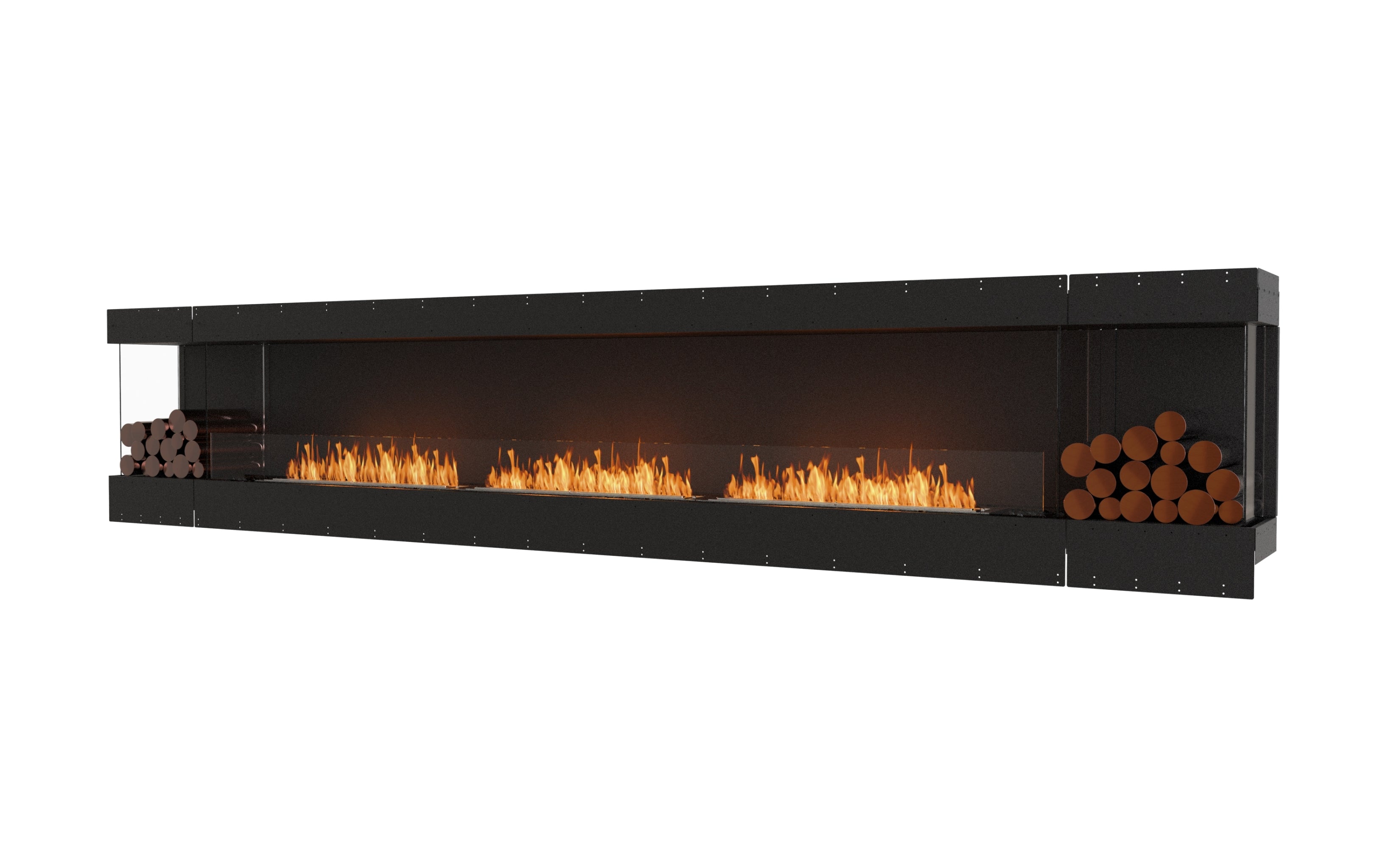EcoSmart Fire Flex 158BY.BX2 Bay Fireplace Insert