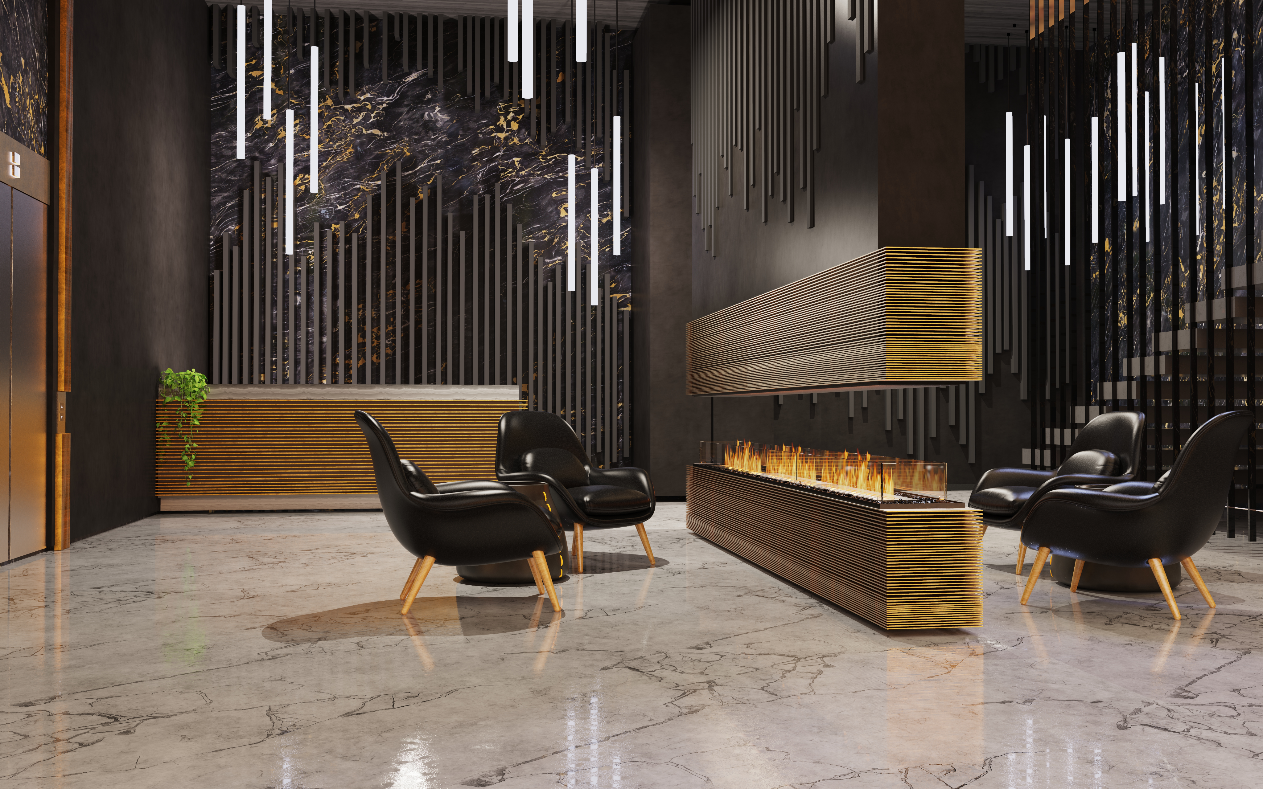 EcoSmart Fire Flex 104IL Island Fireplace Insert