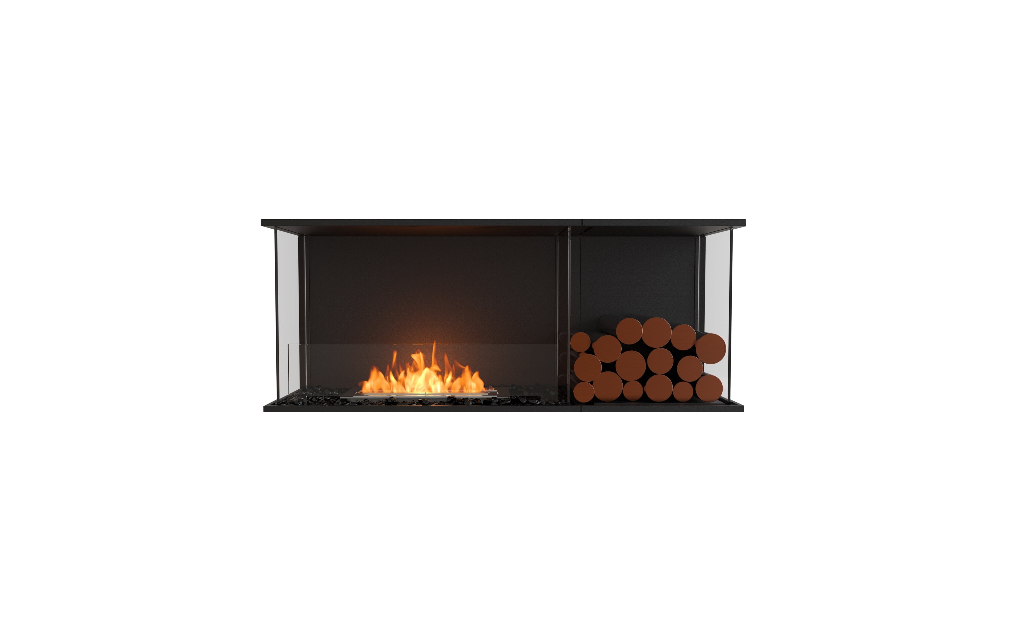EcoSmart Fire Flex 50BY.BXR Bay Fireplace Insert