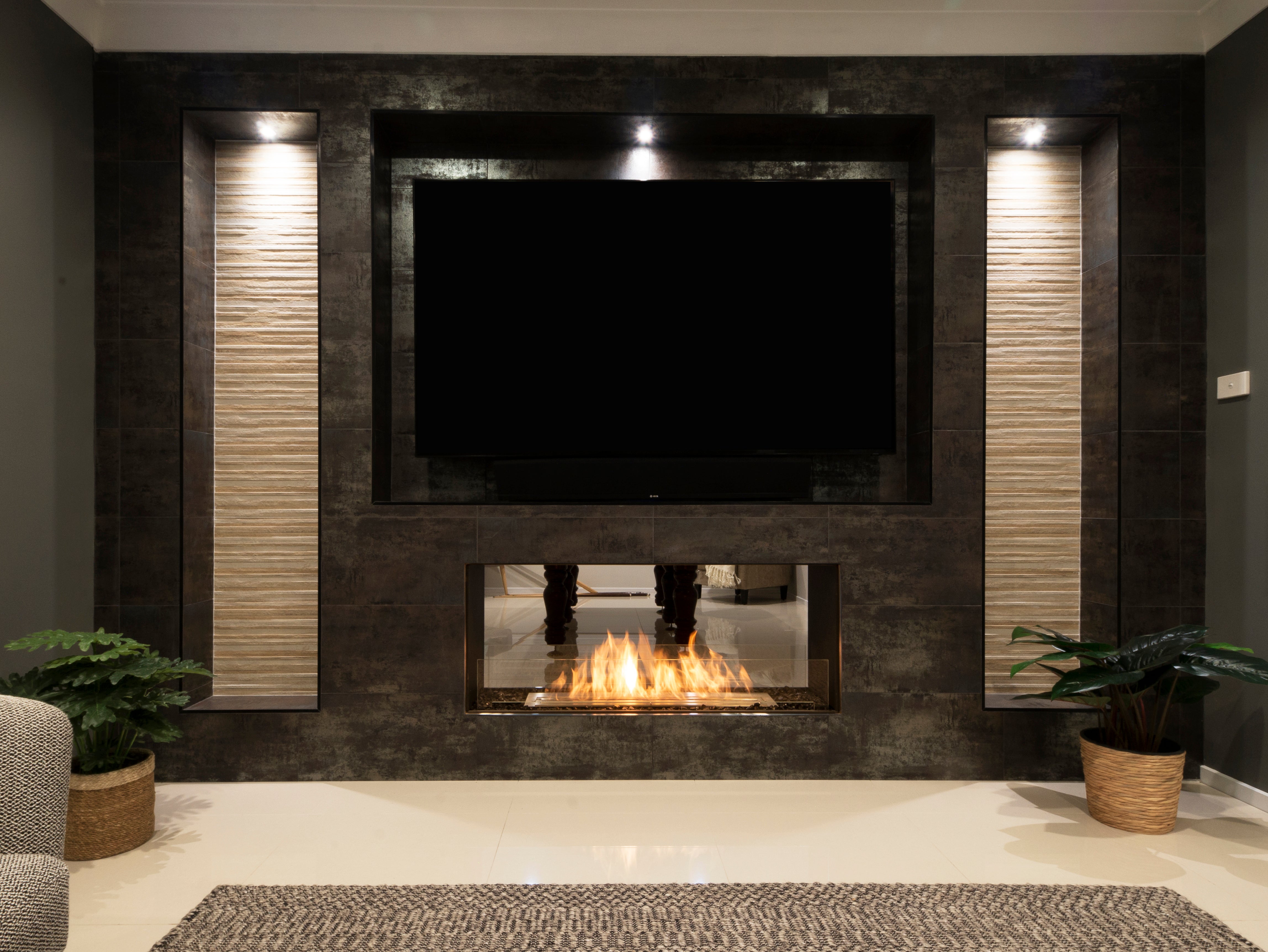 EcoSmart Fire Flex 140DB.BX2 Double Sided Fireplace Insert