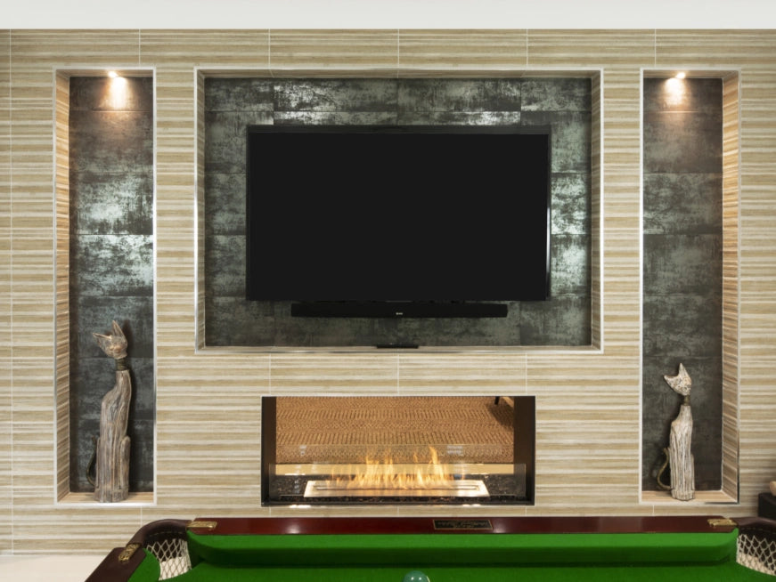 EcoSmart Fire Flex 86DB.BX1 Double Sided Fireplace Insert