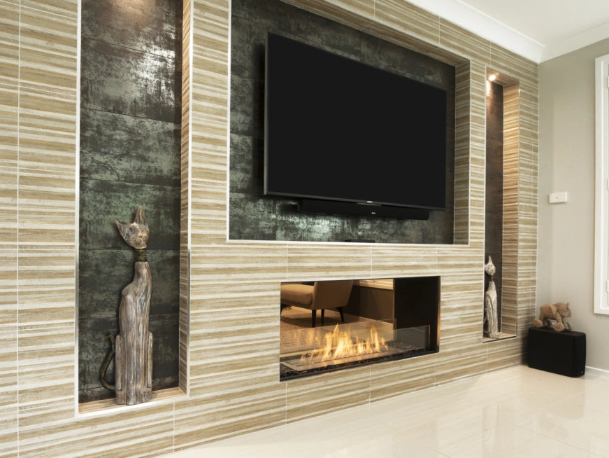 EcoSmart Fire Flex 86DB.BX1 Double Sided Fireplace Insert