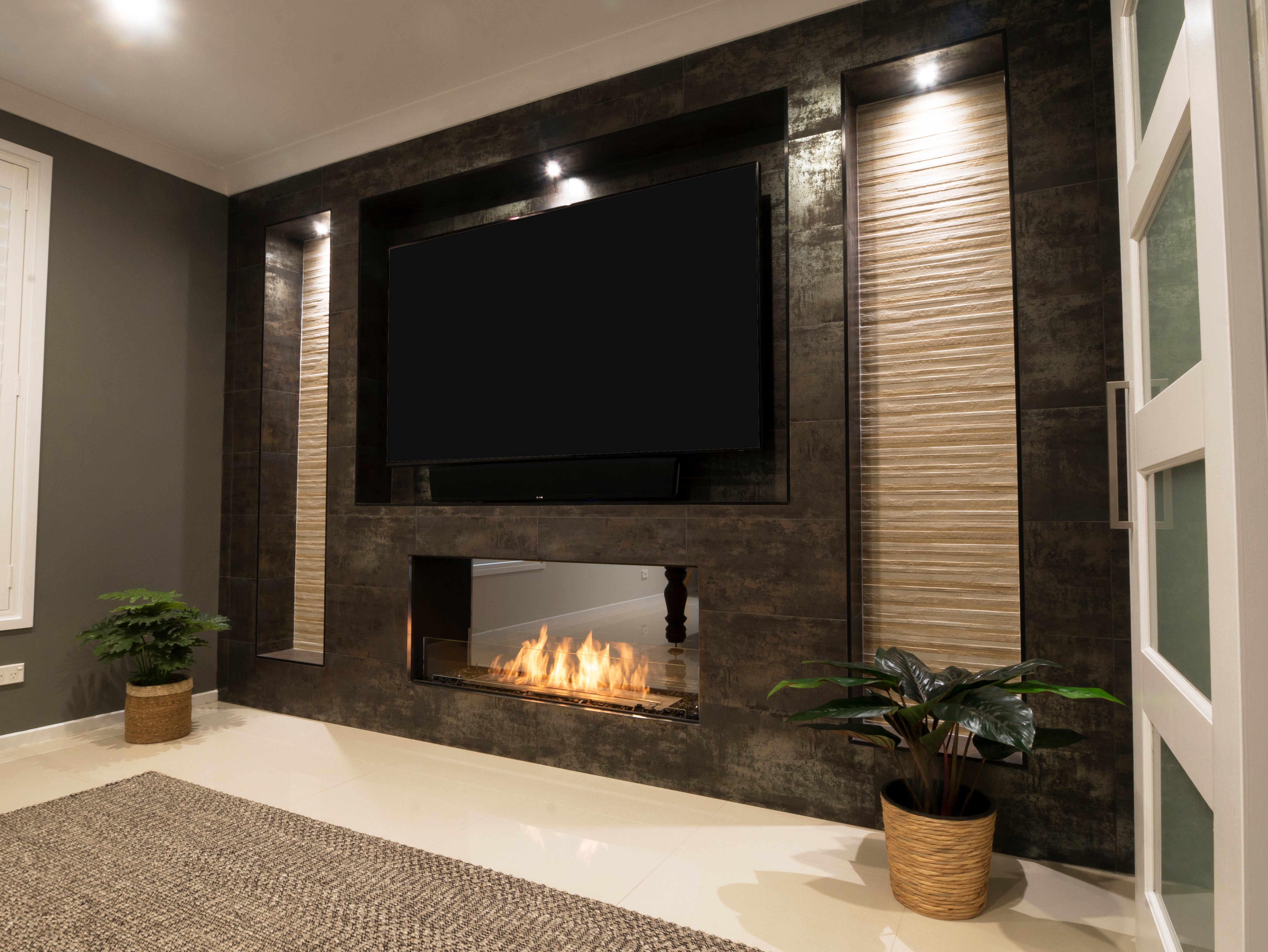 EcoSmart Fire Flex 140DB.BX2 Double Sided Fireplace Insert