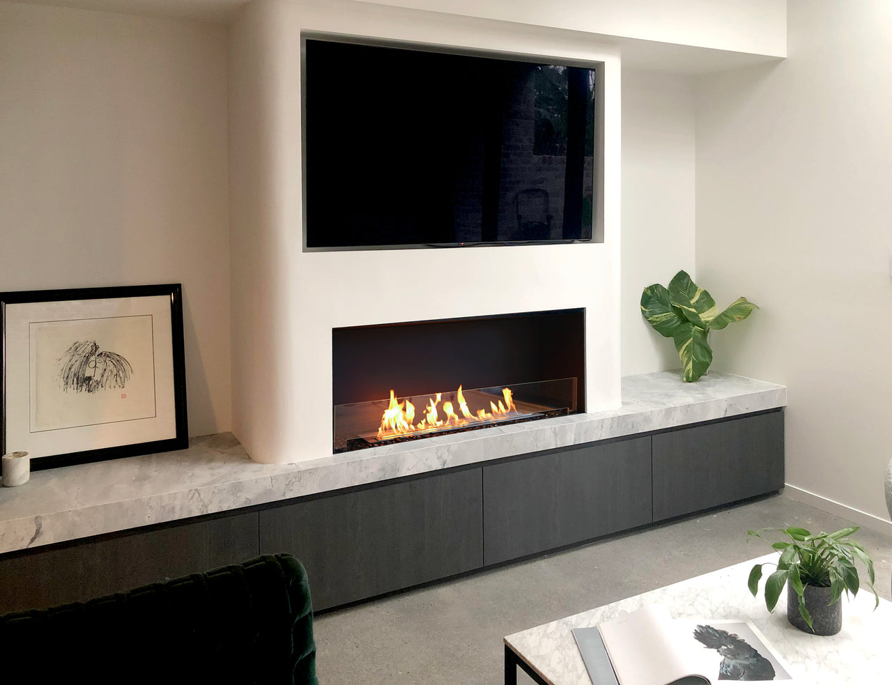 Flex 140SS.BX2 Single Sided Fireplace Insert