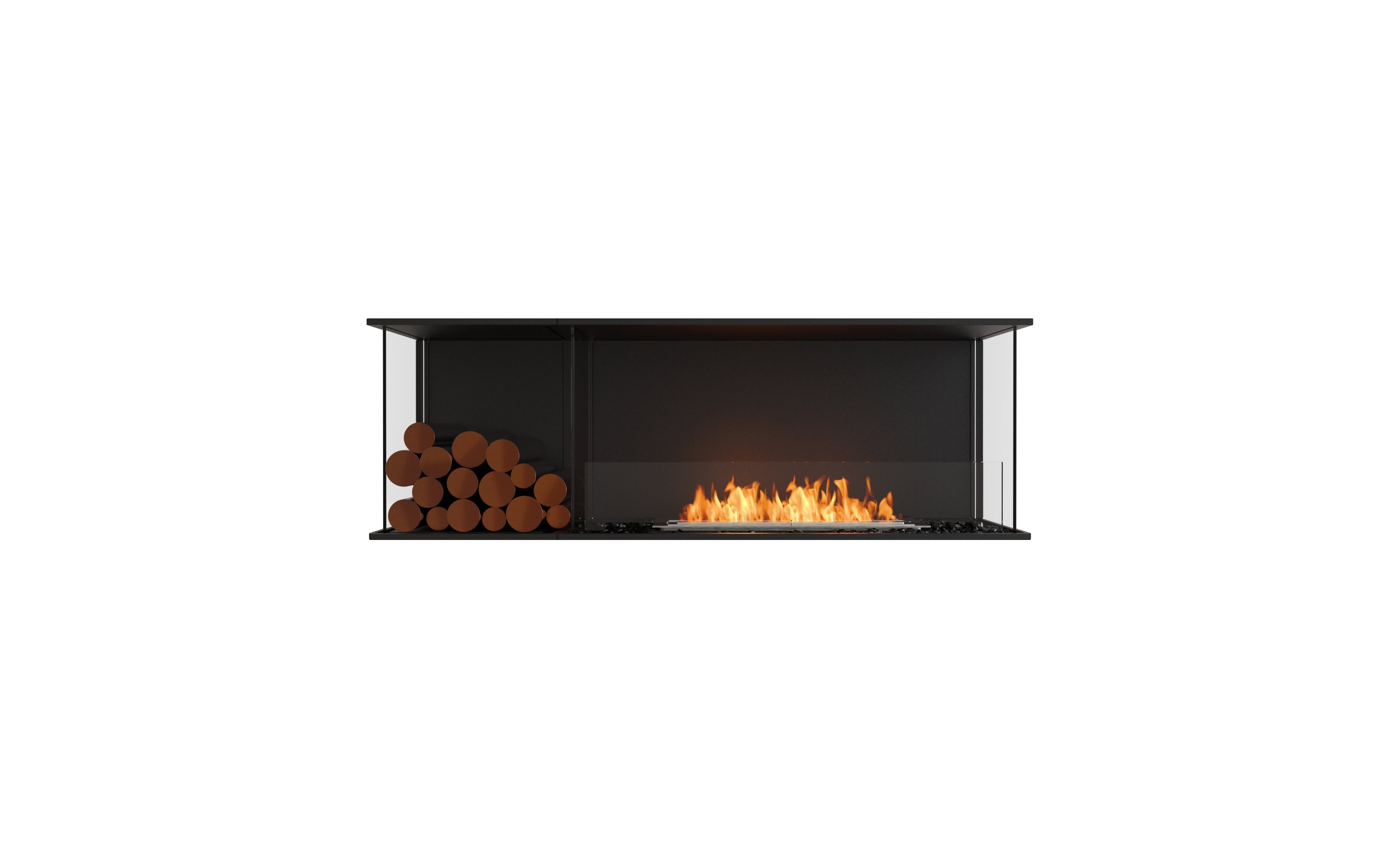 EcoSmart Fire Flex 60BY.BXL Bay Fireplace Insert