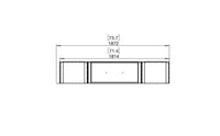 Thumbnail for Flex 68RC.BX2 Right Corner Fireplace Insert
