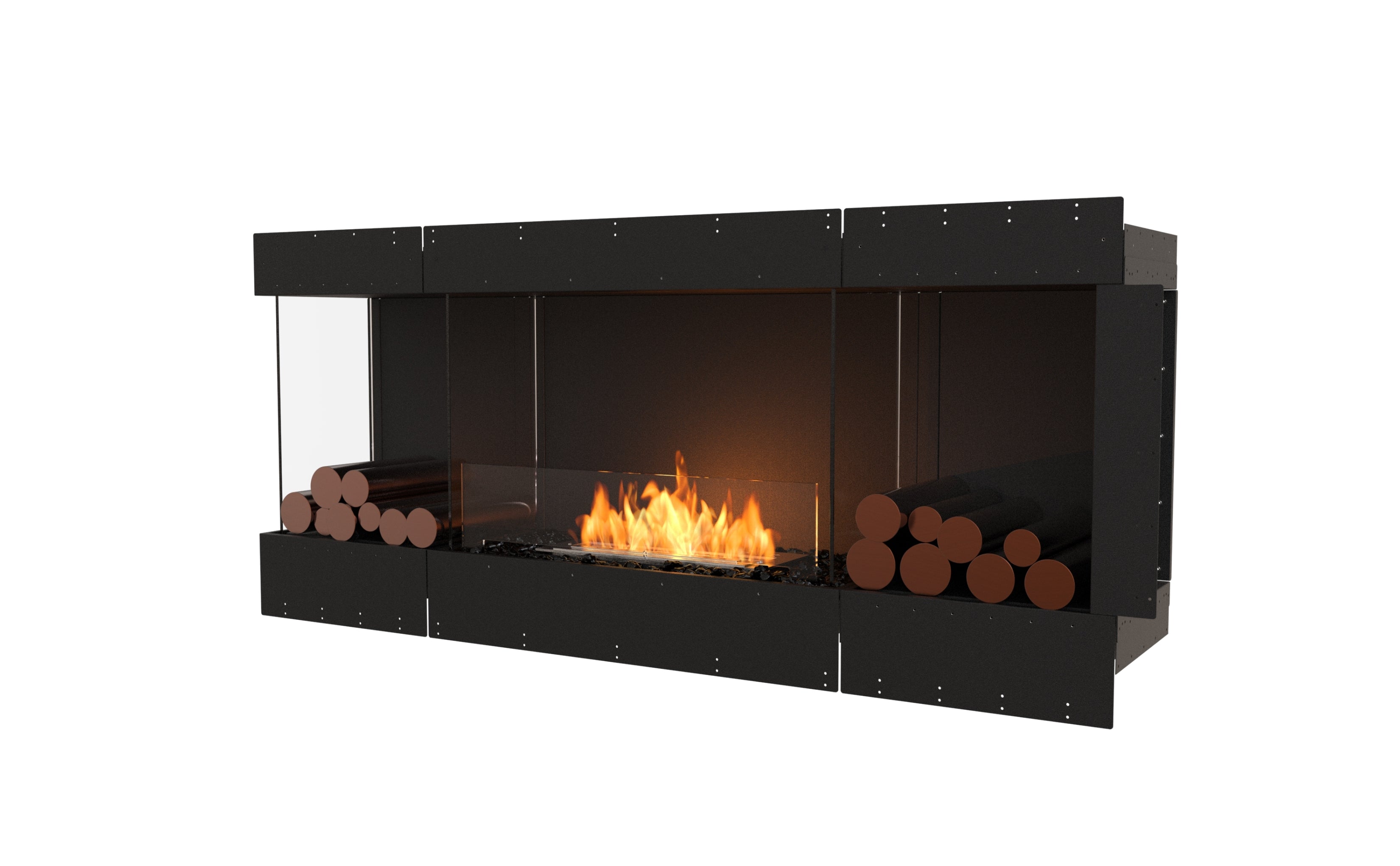 EcoSmart Fire Flex 68LC.BX2 Left Corner Fireplace Insert