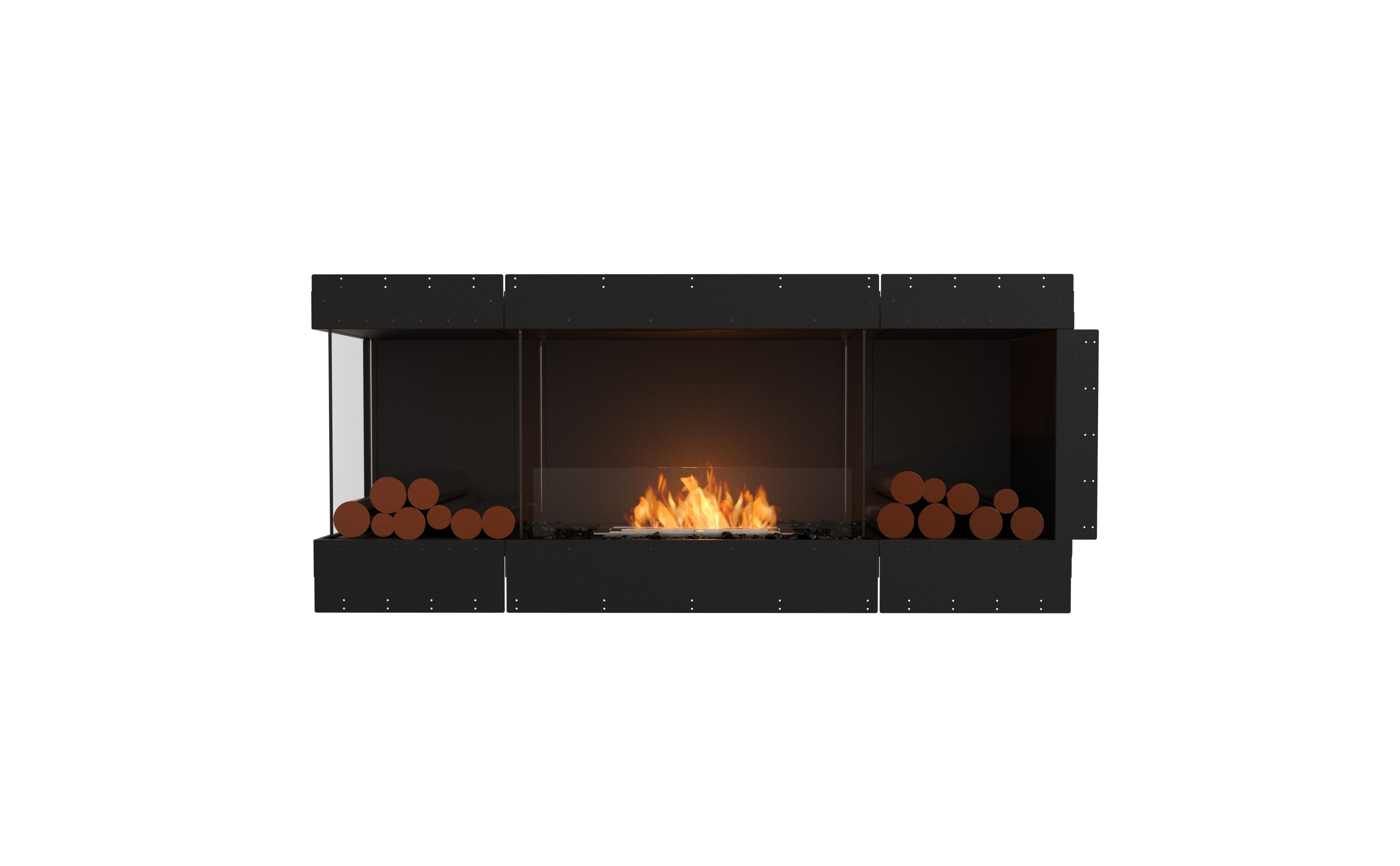 EcoSmart Fire Flex 68LC.BX2 Left Corner Fireplace Insert