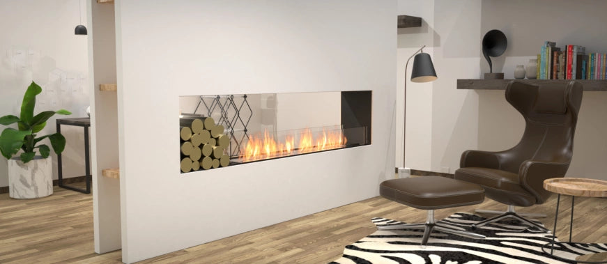 EcoSmart Fire Flex 86DB.BX1 Double Sided Fireplace Insert