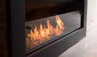 Thumbnail for Firebox 1100CV Black Curved Fireplace Insert