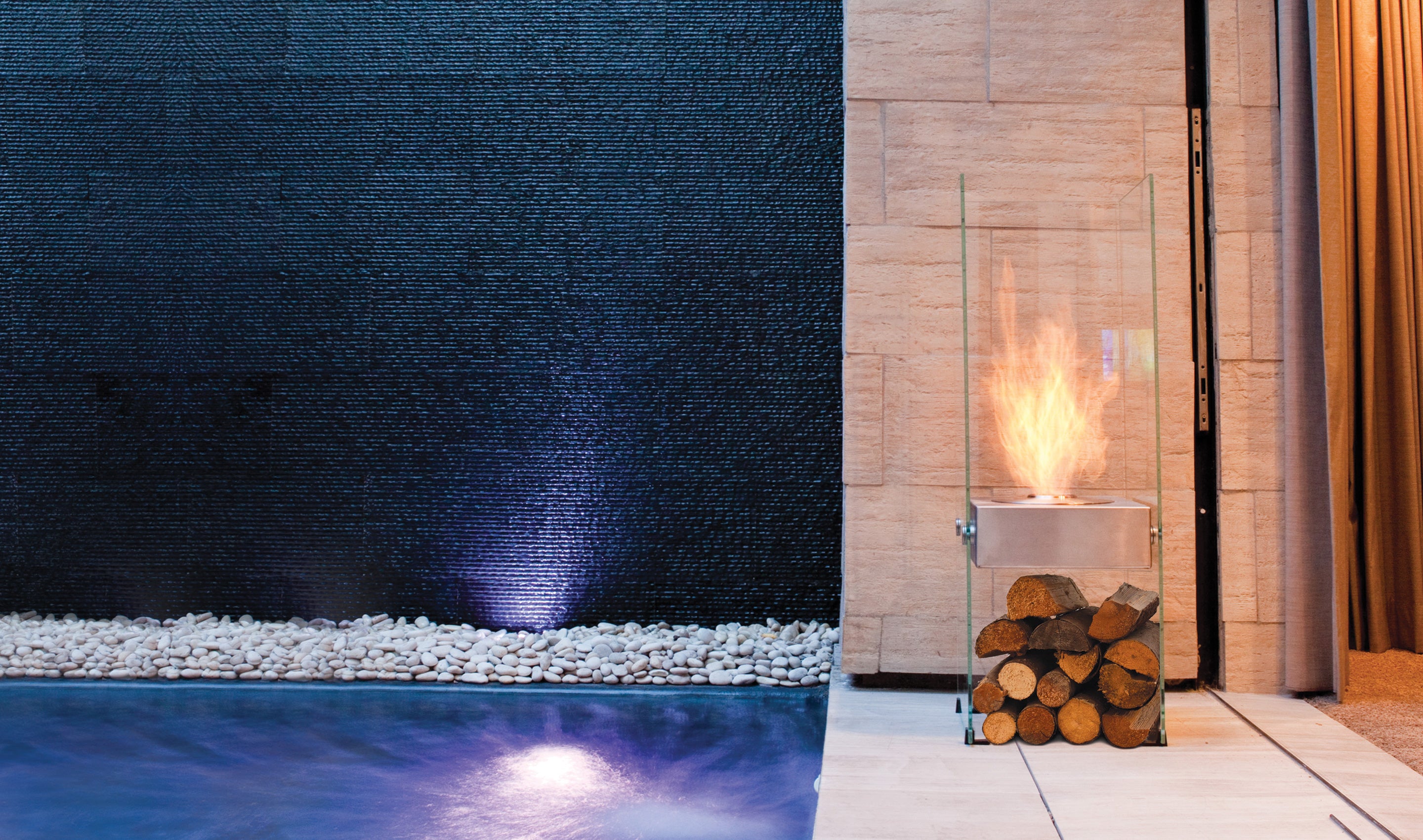 EcoSmart Fire Ghost Freestanding Designer Fireplace