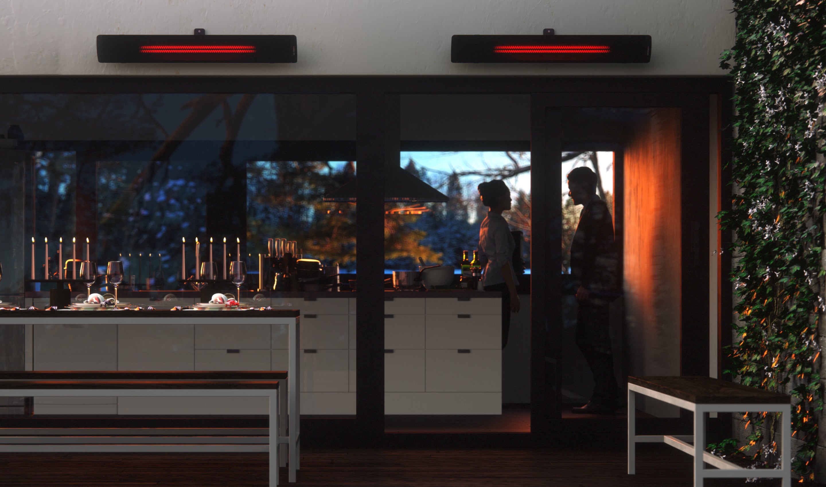 Heatscope Heaters Pure 3000W Electric Radiant Heater