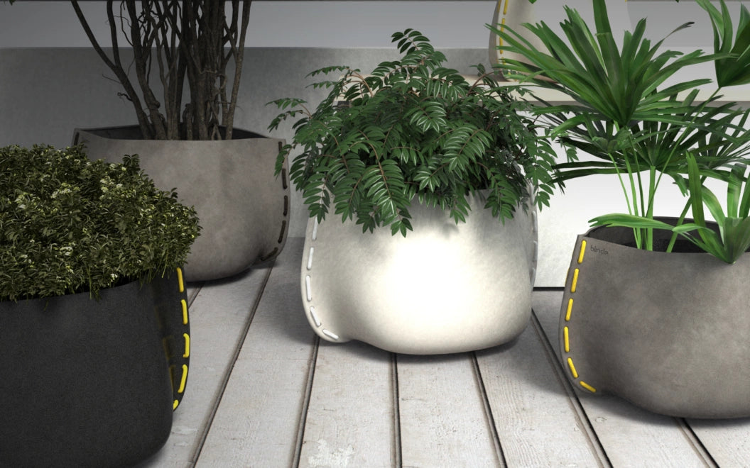 Stitch 100 Concrete Planter