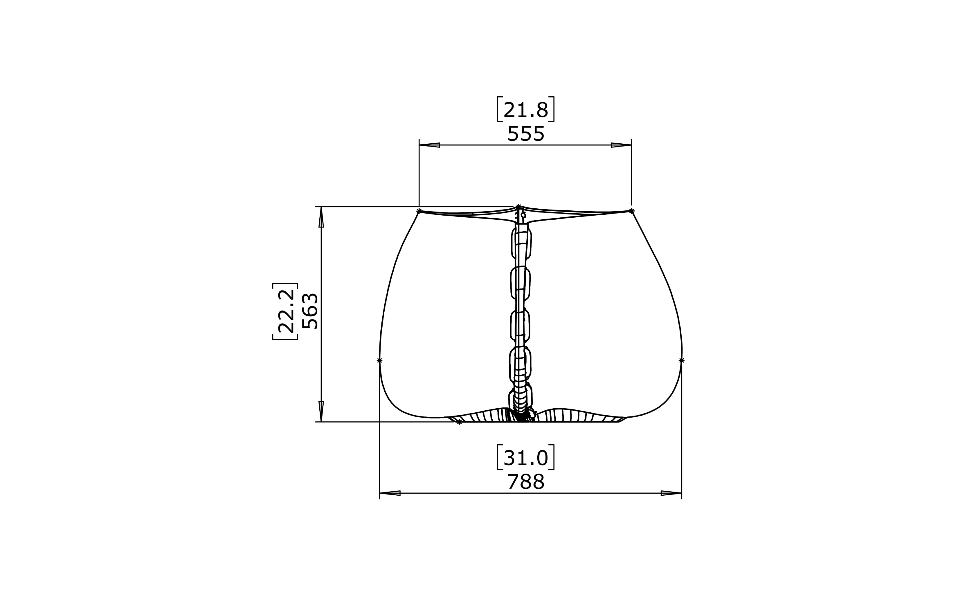 Stitch 50 Concrete Planter