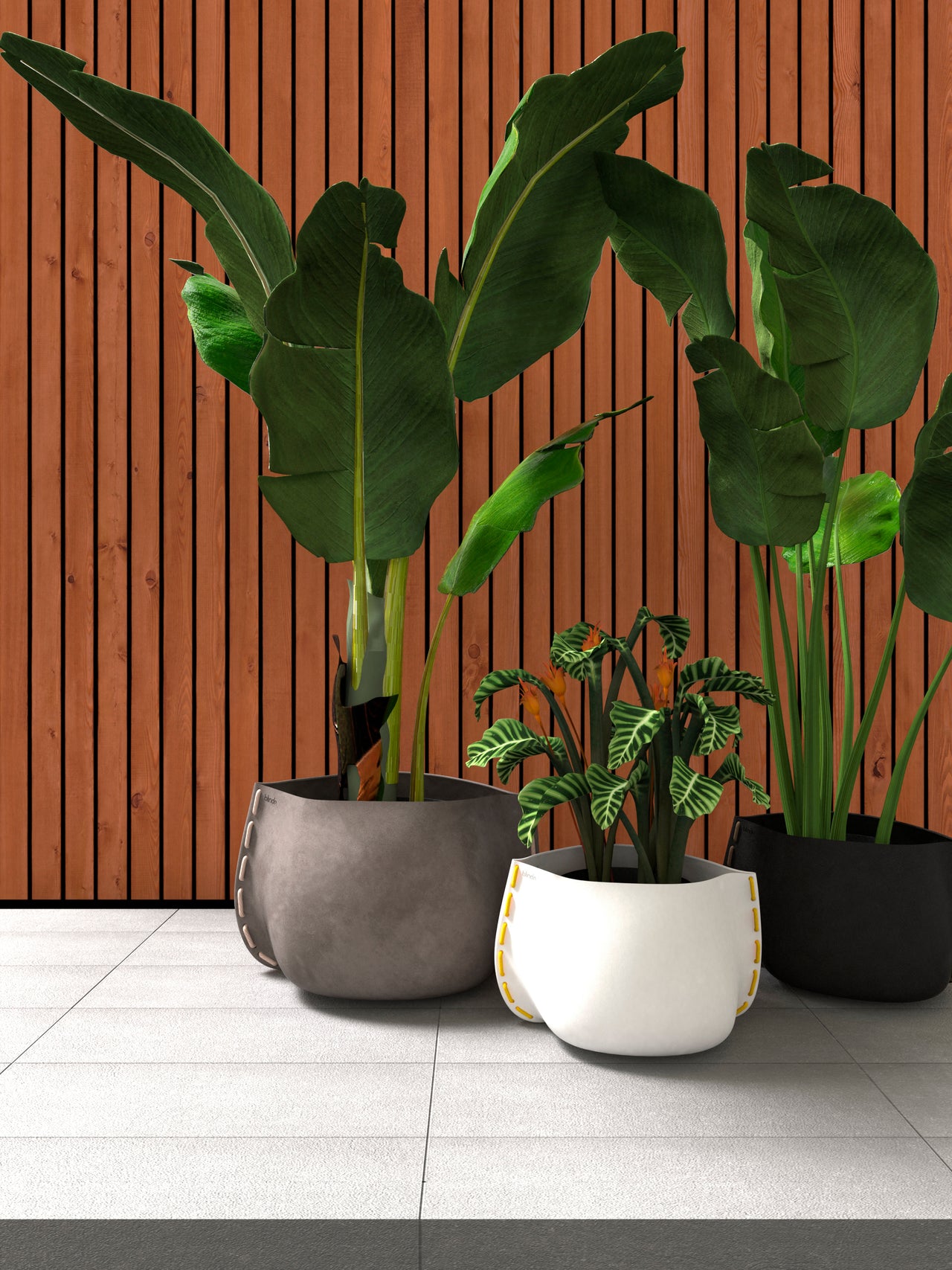 Stitch 75 Concrete Planter